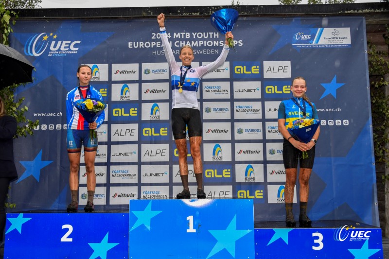 2024 UEC MTB Youth European Championships - Huskvarna - J?nk?ping (Sweden) 09/08/2024 - XCO Girls 14 - photo Tommaso Pelagalli/SprintCyclingAgency?2024